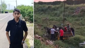 Devrilen traktör 15 yaşındaki Mehmet’in sonu oldu