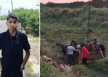 Devrilen traktör 15 yaşındaki Mehmet’in sonu oldu
