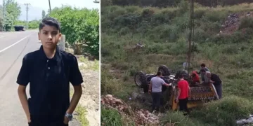 Devrilen traktör 15 yaşındaki Mehmet’in sonu oldu