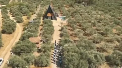 Aydın’ın Didim ilçesinde uyuşturucu imalathanesine çevrilen çiftliğe düzenlenen operasyonda 1