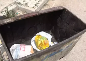 Doğurduğu bebeği çöp konteynerine attı