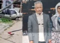 Duvara çarpan otomobildeki yaşlı çift öldü