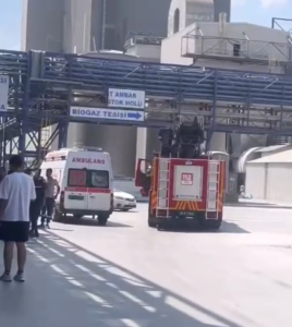 Maaşlarını alamayan 3 işçi kulede intihara teşebbüs etti