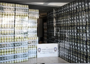 Aydın’da 3 bin 500 litre tağşiş zeytinyağı ele geçirildi