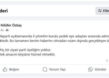 AK Parti listesinde olmadığını sosyal medyadan duyurdu