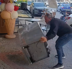 Koçarlı’da bir garip olay: Bulaşık makinesini yere savurdu