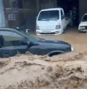 Köşk’te sağanak hayatı felç etti Köşk’te sağanak hayatı felç etti