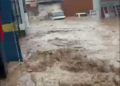 Köşk’te sağanak hayatı felç etti