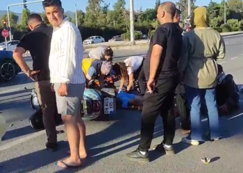 Şehir Hastanesi kavşağında feci kaza: 3 kişi yaralandı