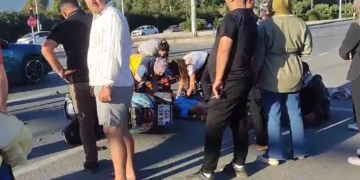 Şehir Hastanesi kavşağında feci kaza: 3 kişi yaralandı