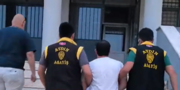 25 yıl hapis cezasıyla aranıyordu, Kuşadası'nda yakalandı