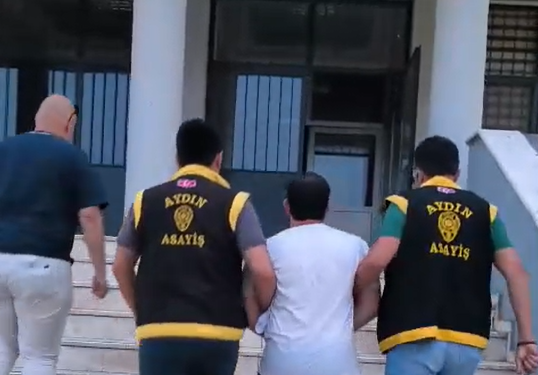 25 yıl hapis cezasıyla aranıyordu, Kuşadası'nda yakalandı