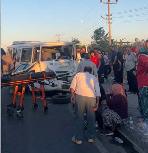 İncirliova’da beton mikseri dehşeti 10 kişi yaralandı İncirliova’da beton mikseri dehşeti 10 kişi yaralandı
