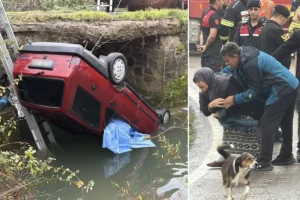 Evli çift boğularak can verdi