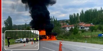 Feci kaza dede ve torunu hayattan kopardı