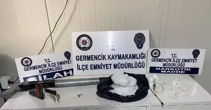 Germencik’te 2 kilo uyuşturucuyla yakalandı