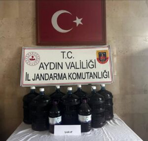 Aydın İl Jandarma Komutanlığı, kaçakçılıkla mücadele kapsamında Germencik ilçesinde 150