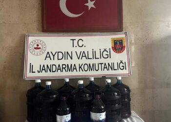 Germencik’te kaçak alkol operasyonu