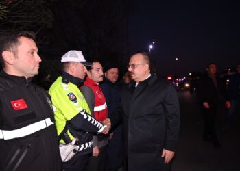 Vali Canbolat, güvenlik güçlerinin yeni yılını kutladı