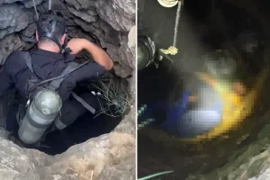 Girdikleri kuyu hepsine mezar oldu