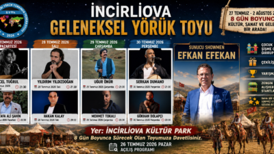 Aydın Dünya Efeleri Yörük Türkmen Federasyonu himayesinde düzenlenecek İncirliova Geleneksel