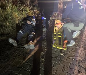 İncirliova Belediye personeli yol kenarında yaralı bulundu (3)