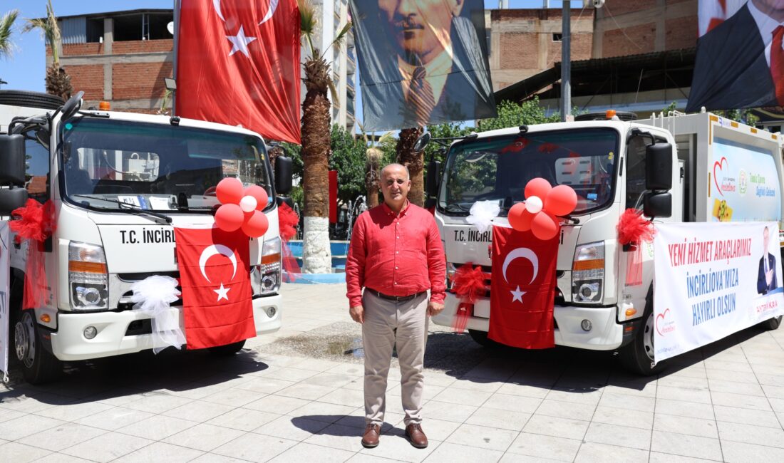 İncirliova Belediyesi son üç yılda filoya 23 yeni araç kattı İncirliova Belediyesi, hizmet filosunu güçlendirmeye devam ediyor. İncirliova Belediye Başkanı