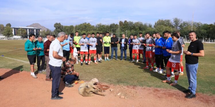 İncirliova Belediyespor sezona dualarla başladı (1)