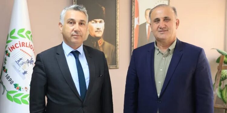 İncirliova Kaymakam, ilk ziyareti belediyeye yaptı (2)