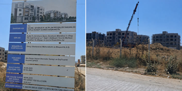 İncirliova TOKİ'de geri sayım başladı
