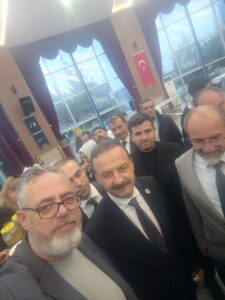 Anahtar Parti İncirliova İlçe Başkanı Mustafa Satılmış ve yönetim kurulu