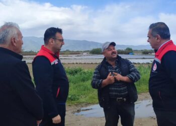 İncirliova’da 2 bin dönüm arazi etkilendi (1)