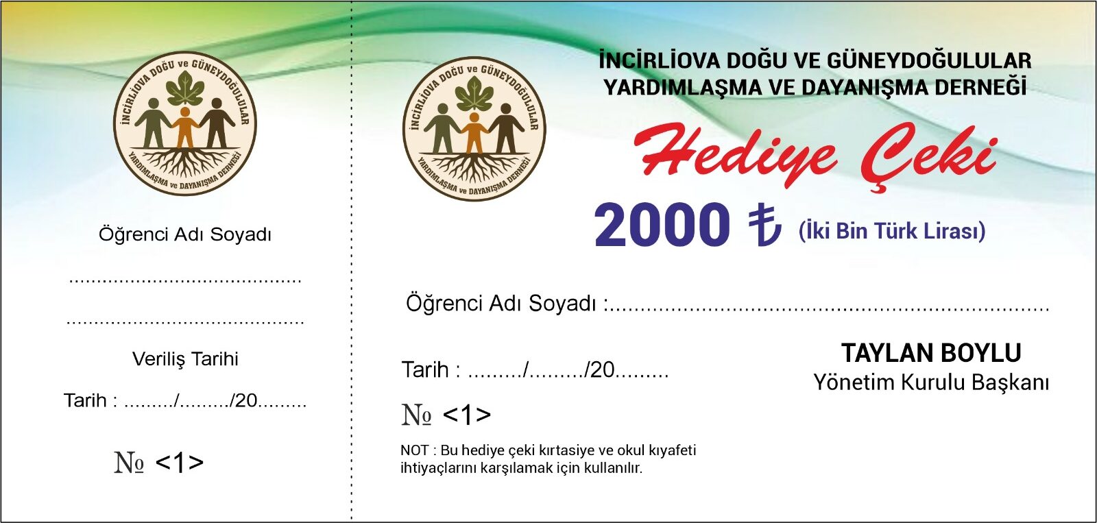 Incirliova’da 200 ogrenciye 2 bin TL’lik egitim destegi Incirliova’da 200 ogrenciye 2 bin TL’lik egitim destegi