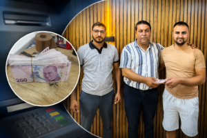 İncirliova'da ATM'de bulunan paranın sahibi aranıyor