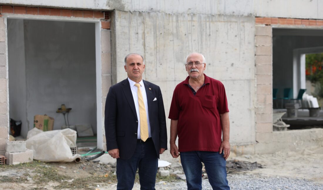 İncirliova’da Cemevi inşaatı yerinde incelendi İncirliova Belediye Başkanı Aytekin Kaya, Gerenkova Mahallesi’nde yapımı devam eden