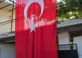 İncirliova'da Şehit ocağına Türk bayrağı asıldı