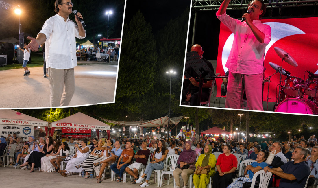 İncirliova'da Mahmut Gönülaçar'ın organizasyonuyla Kültür Park'ta düzenlenen Yörük Toyu, ilk