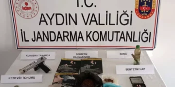İncirliova’da baraka ve bağ evine operasyon