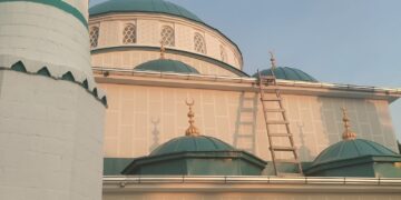 İncirliova'da cami inşaatında can pazarı 1 ölü, 1 yaralı
