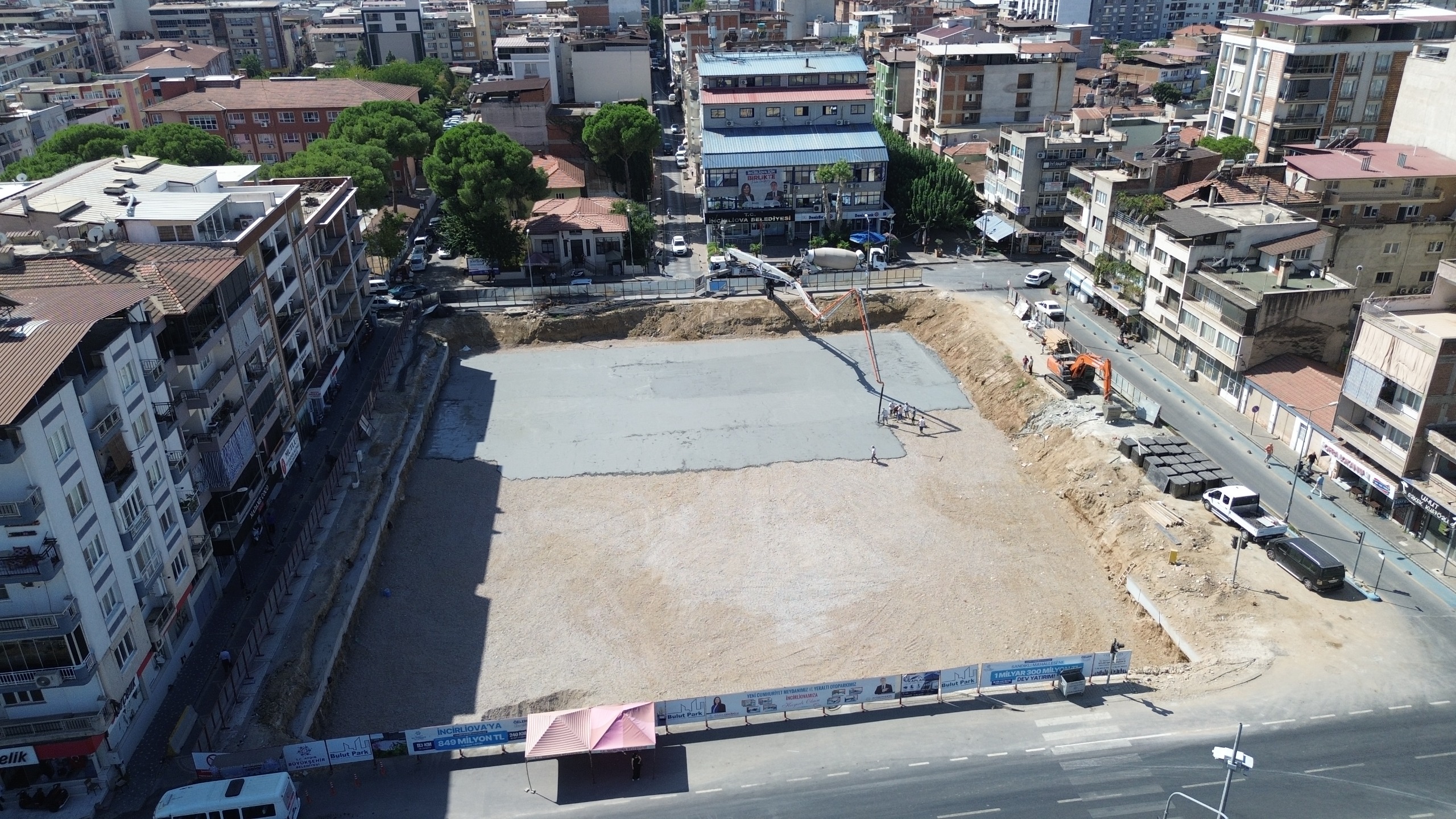 Incirliova’da dev proje hizla ilerliyor (1) Incirliova’da dev proje hizla ilerliyor (1)