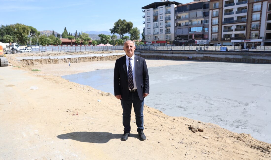 İncirliova’da dev proje hızla ilerliyor Aydın Büyükşehir Belediyesi ve İncirliova Belediyesi iş birliğiyle hayata geçirilen,