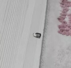 İncirliova’da evin yatak odasına maganda kurşunu düştü