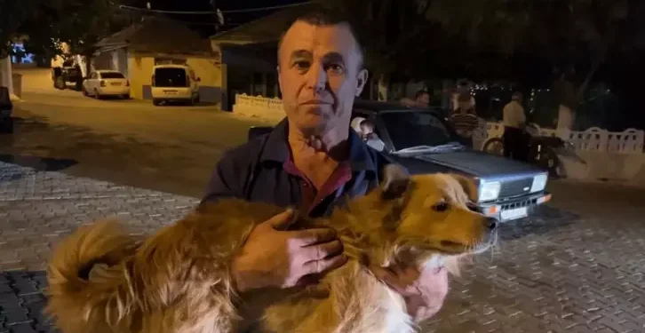 İncirliova’da kaybolan yaşlı kadını sadık dostu köpeği buldu