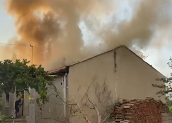 İncirliova’da metruk evde yangın paniği (2)