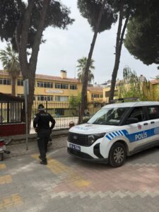 İncirliova’da okullarda güvenlik önlemi alındı (1)