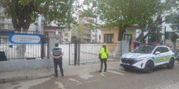 İncirliova’da okullarda güvenlik önlemi alındı (6)