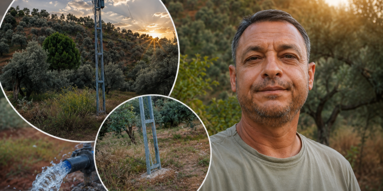 İncirliova’da sondajı vurdu, suyu buldu ama elektriğe takıldı
