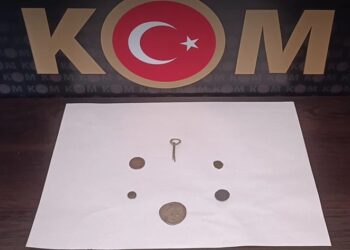 İncirliova’da tarihi eser ele geçirildi