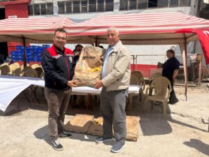 İncirliova’da TAKE Projesi kapsamında üreticilere yüzde 75 hibeli 770 kilogram