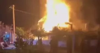 İncirliova’da yangın evi küle çevirdi